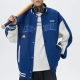 Warrior, бейсбольная трендовая японская форма, демисезонная брендовая куртка, в корейском стиле, оверсайз, увеличенная толщина