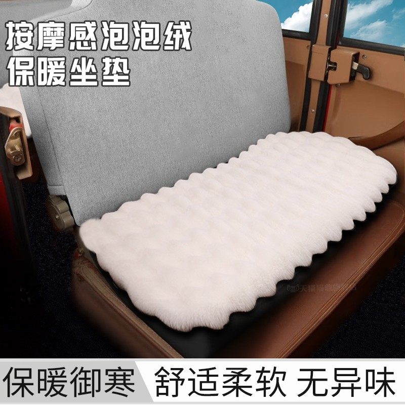 东威电动三轮车座套爱象电动四轮冬季座垫坐套坐垫毛绒泡泡座垫,淘宝优惠券,粉丝福利购,淘宝优惠卷