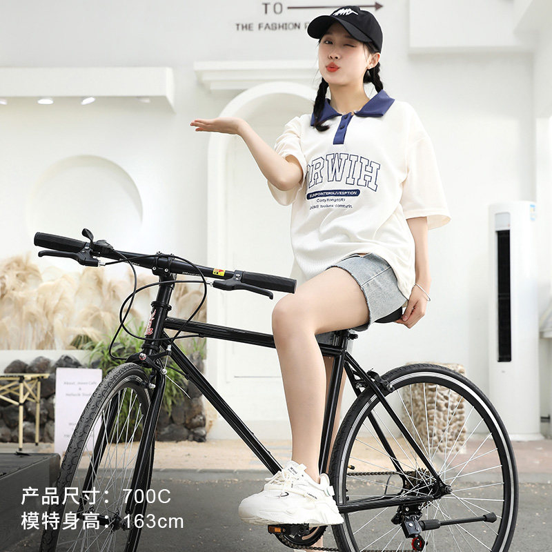 飞鸽官方旗舰店平把城市公路赛车 飞鸽自行车公路自行车