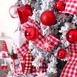 Рождественские бархатные рождественские елки