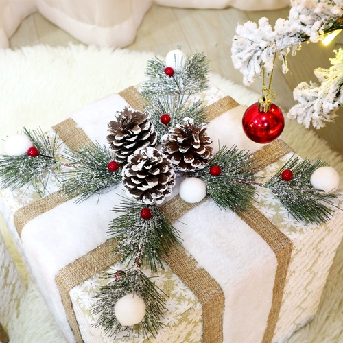 Рождественский декор, подарочная коробка, комплект для отеля, 3 предмета