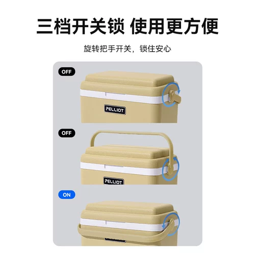 Сумка-холодильник для кемпинга, портативный морозильник для домашнего использования, вместительное и большое ведро для льда