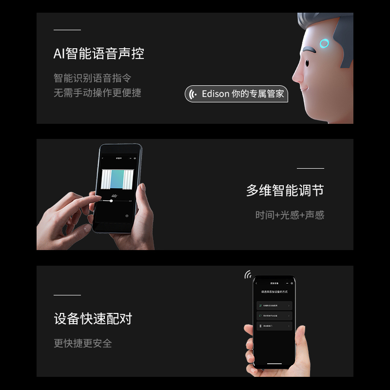 know如影智能家居套装系统全屋面板控制wifi语音遥控开关-图1