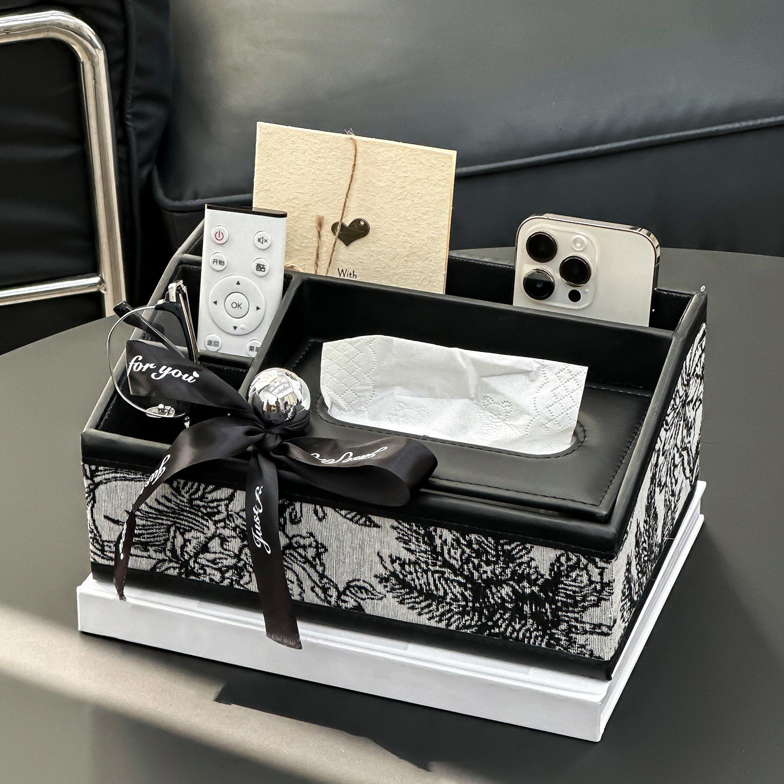 金卡佰新款纸巾盒客厅茶几多功能遥控器收纳盒桌面高级高档抽纸盒,淘宝优惠券,粉丝福利购,淘宝优惠卷