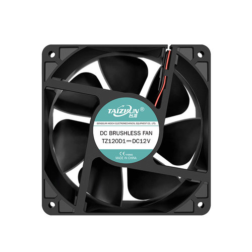 台准静音直流12V24V机柜散热风扇220V电柜配电箱工业轴流纯铜风机 - 图3