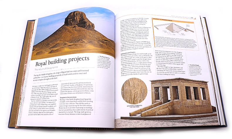 DK 古埃及图解百科 英文原版 Ancient Egypt: The Definitive Visual History 古埃及历史文化建筑科普百科全书 精装大开全彩插图 - 图1