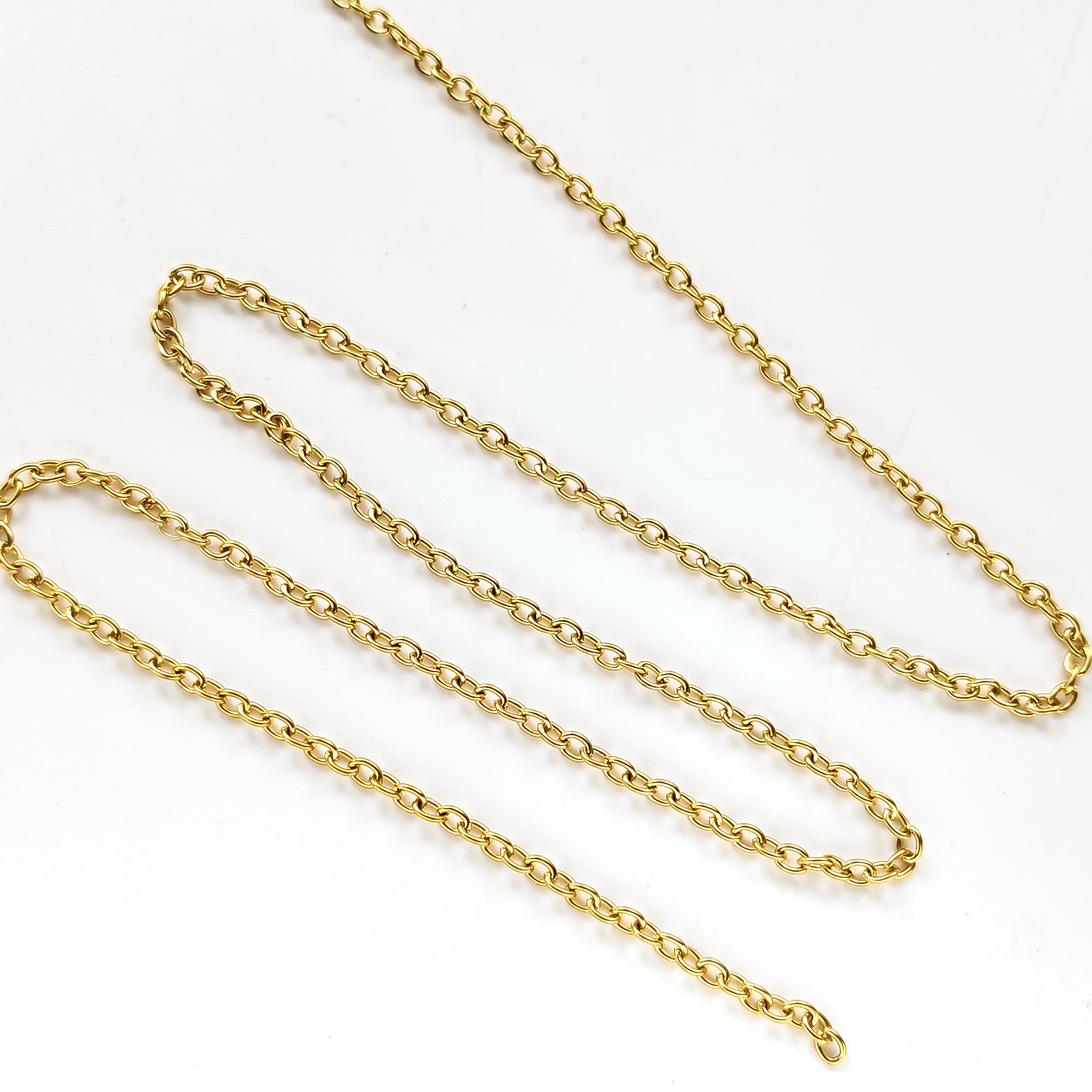 钢本饰品 不锈钢圆十字链DIY手链项链基础配件手工O型链箱包链条,淘宝优惠券,粉丝福利购,淘宝优惠卷