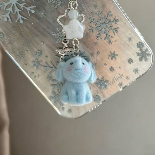 【短鼻子大象】植绒可爱小象ccd挂绳少女心ins手机链可爱咕挂件链 - 图3