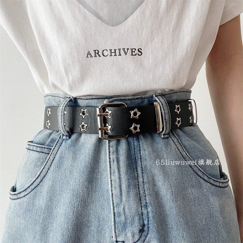 韩版设计感小众百搭皮带女简约装饰牛仔裤腰带女士时尚潮流裤带男,淘宝优惠券,粉丝福利购,淘宝优惠卷