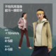 Women's simple hooded air velvet jacket
