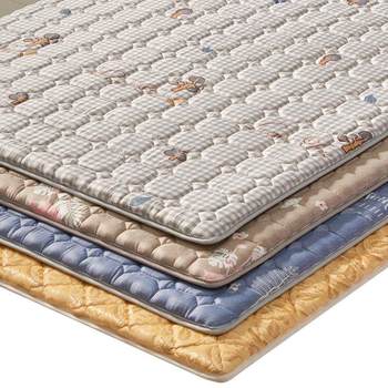 Summer mat students double bed mattress winter and summer dormory foldable sponge mat tatami customized 0.9 ແມັດ 1.2