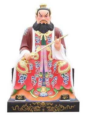 龙虎山张天师神像四大天师葛天师萨天师许天师木雕树脂铜像定制