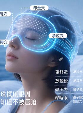 360°全包微压遮光助眠深睡帽