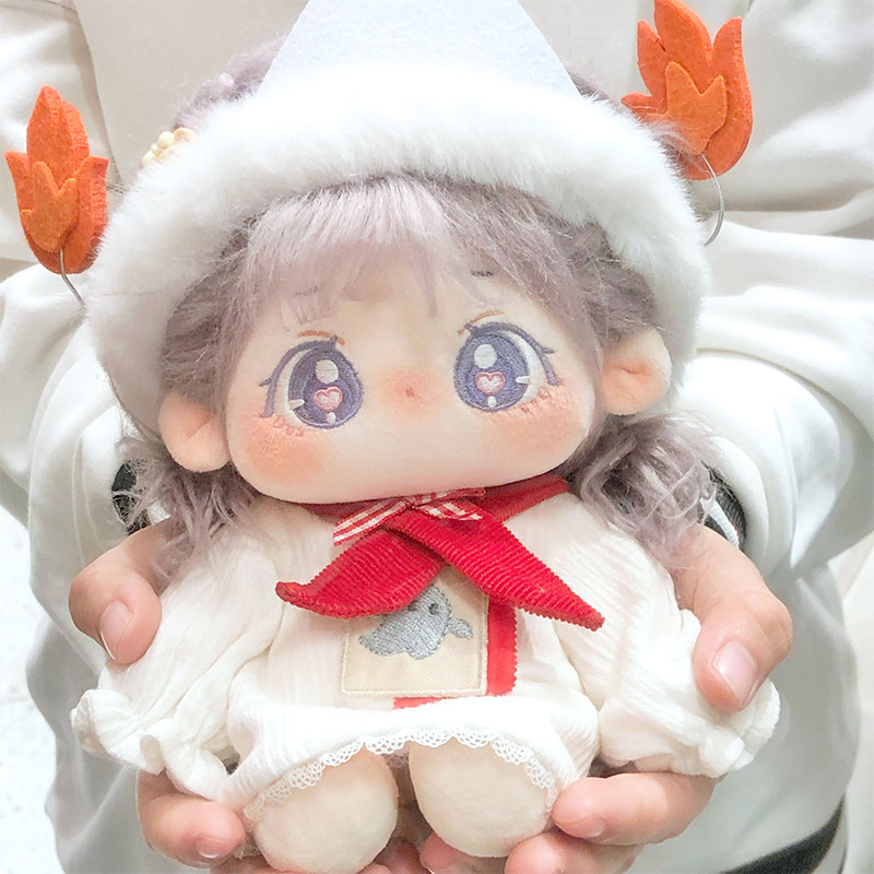 【幽灵波波】20cm棉花娃娃娃衣万圣节主题衣服套装可爱男娃女娃衣