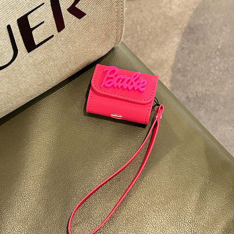 超火立体翻盖芭比皮质耳机保护套适用airpods新4代airpods3硅胶2代苹果蓝牙无线耳机套软壳airpodspro3耳机包,淘宝优惠券,粉丝福利购,淘宝优惠卷