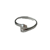 Hazyou sterling silver ring minimalist niche design