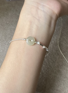 原创国风平安扣竹报平安闺蜜送礼手链DIY编绳【作品：竹报平安】