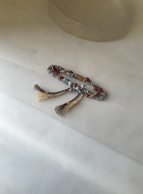 原创圣诞新年限定款情侣闺蜜礼物DIY手链手绳轻奢小众礼物定制