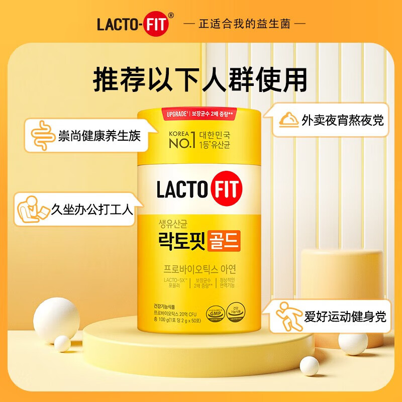 150条送毛巾】乐多飞进口益生菌韩国钟根堂益生菌肠胃成人益生菌 - 图2