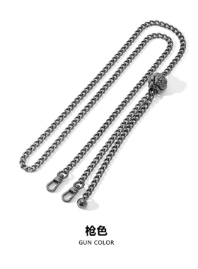 可调节长短链条适用于dior迪奥口红收纳盒改造金属链条斜挎包配件