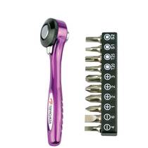 Tuo Volsharp SD-7503 imported aluminum alloy ratchet wrench set screwdriver set of screwdriver set flip-floo big torsion