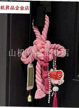 新年装饰挂件摆件万字结中国结挂饰2025蛇年春节客厅Z门挂氛围布.