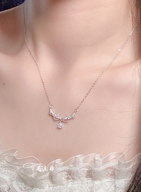 《琦梦花链》999足银正品项链