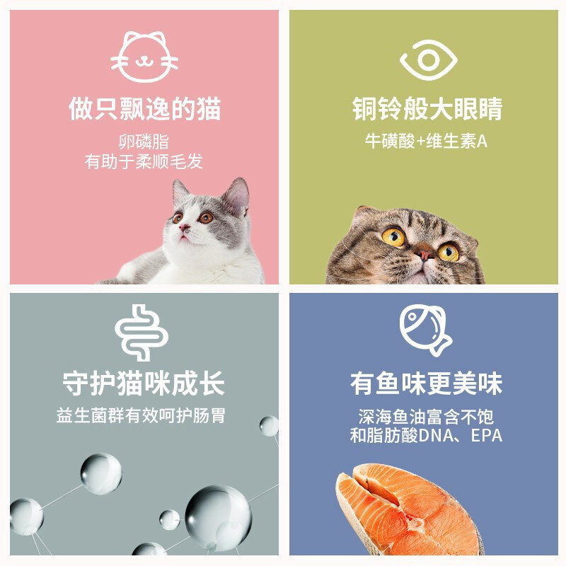 雷米高澳丽得猫粮500g*20成猫幼海洋鱼味低盐10kg官方旗舰店正品 - 图2