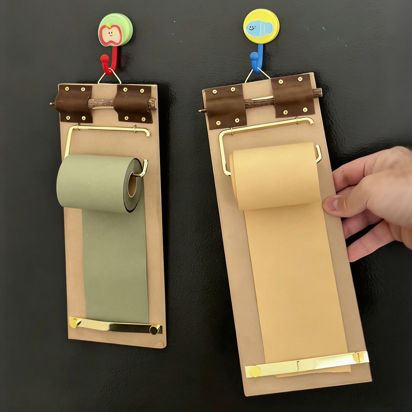 复古手账便签高颜值可撕多功能便签夹板票据收纳菜单活页夹装饰,淘宝优惠券,粉丝福利购,淘宝优惠卷