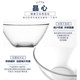 Lemeiya tempered glass bowl high-value salad bowl