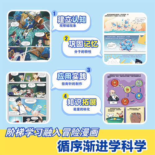 【新书上市】第十辑米吴科学漫画奇妙万象篇1-40册科学漫画绘本儿童科学启蒙漫画科普书这不科学啊适合小学生看的课外科普阅读漫画 - 图3
