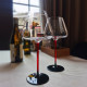 High foot red wine glass, light luxury, high-end set, household high beauty crystal glass, Burgundy wine glass decanter