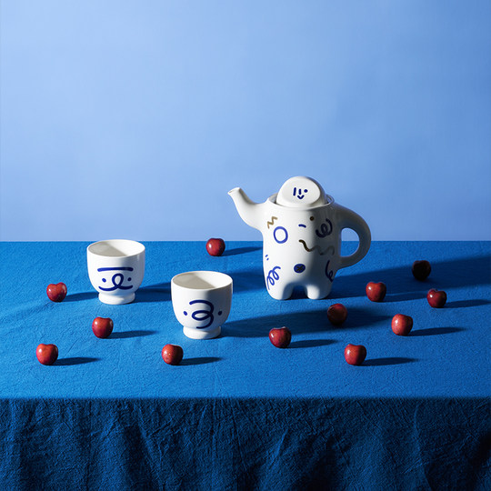 【新年礼物】WEKUKU叉腰壶茶宝茶咖两用壶手冲咖啡壶茶具茶壶套装