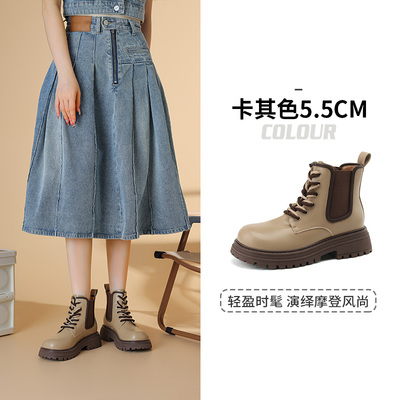 卓诗尼秋冬长靴短袖棉鞋棉靴特价