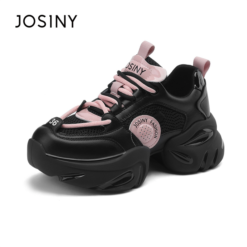 卓诗尼黑武士老爹鞋女款2024新款夏季鞋子厚底小个子增高鞋运动鞋 - 图3