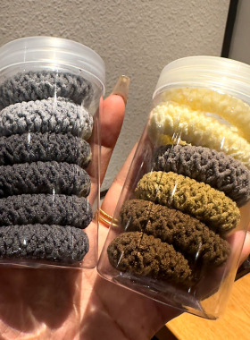高弹力头绳扎发皮筋女不伤发耐用加粗头饰高端皮套头饰高马尾发绳
