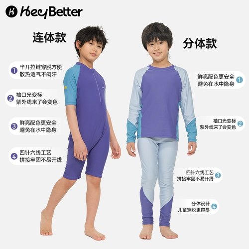 Детский купальник, комбинезон, детские шорты подходит для мужчин и женщин, защита от солнца, короткий рукав