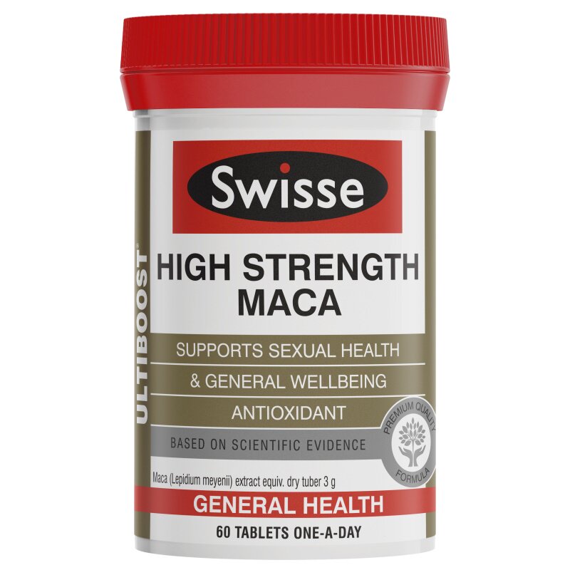 【自营】进口swisse斯维诗男性*玛咖 天猫国际健研馆玛咖提取物