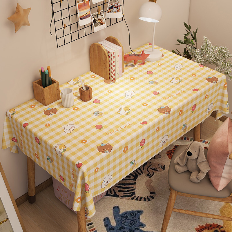 pvc桌布防水防油可擦免洗ins茶几垫长方形家用塑料台布格子餐桌布,淘宝优惠券,粉丝福利购,淘宝优惠卷