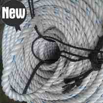 Upscale automatic dung clearing machine special rope South Asian hemp rope poly-rope Flat Silk A Rope Brake Rope Safety Rope Scraping Dung