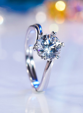 PRINGXY银镀金扭臂雪花戒指