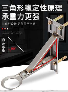 台下盆支架防掉落水槽三角支撑托架洗脸盆不锈钢支撑架角架洗手盆