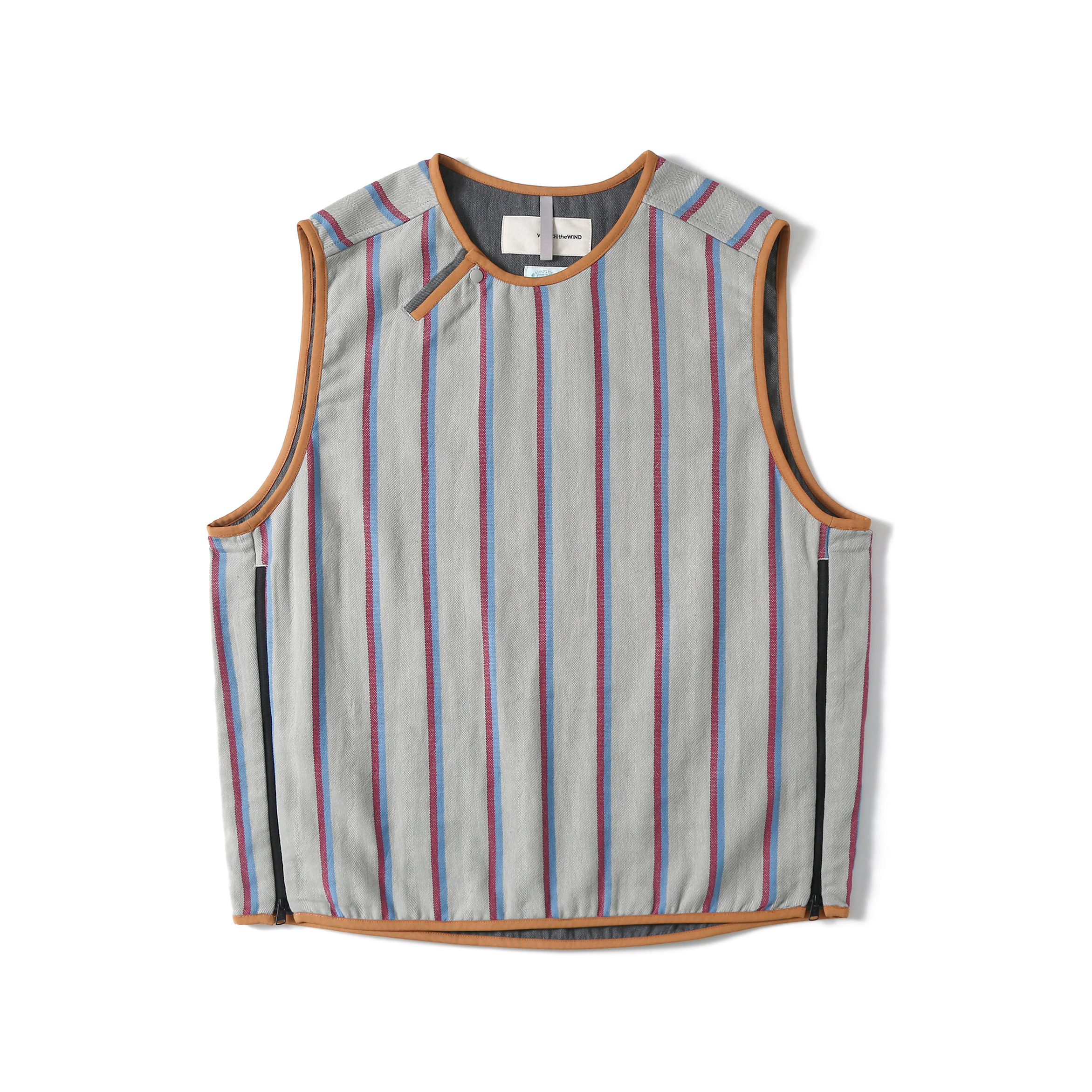 WTW 棉质古朴提花布衣马甲 SWC Vintage Cotton Vest - 图3