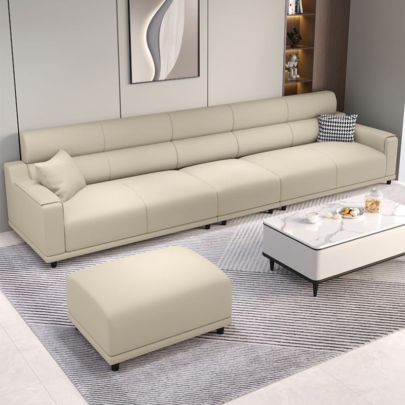 沙发客厅简约轻奢高级感直排L现代极简北欧新款家用科技布沙发艺 - 图1