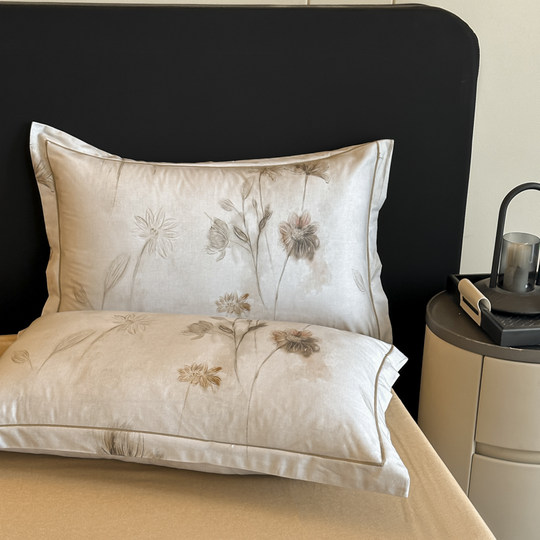 A类全棉磨毛枕套一对装纯棉冬天宿舍枕头套48x74cm枕芯定制信封枕