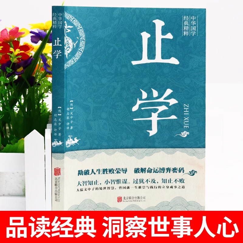 止学王通人民出版社正版原著完整版止学智囊全集正版大儒文中子的处世智慧中华国学经典精粹中国哲学书籍人民出版社 - 图1