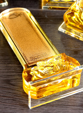 亚克力莲花牌位底座佛前牌位架