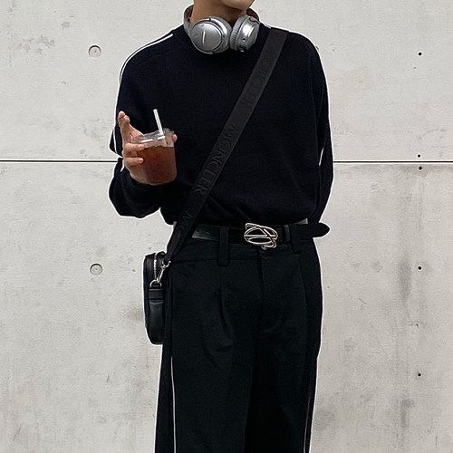 BWFA新品抽象土星中性男女款腰带皮带年轻人裤带潮流设计感小众 - 图0