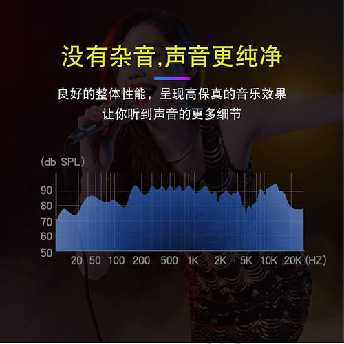 艾胜者安卓MicroUSB转3.5mm音频线type-c手机连接话筒麦克风唱吧K歌录音线V8声卡直播伴奏连接线加长转换器线-图0