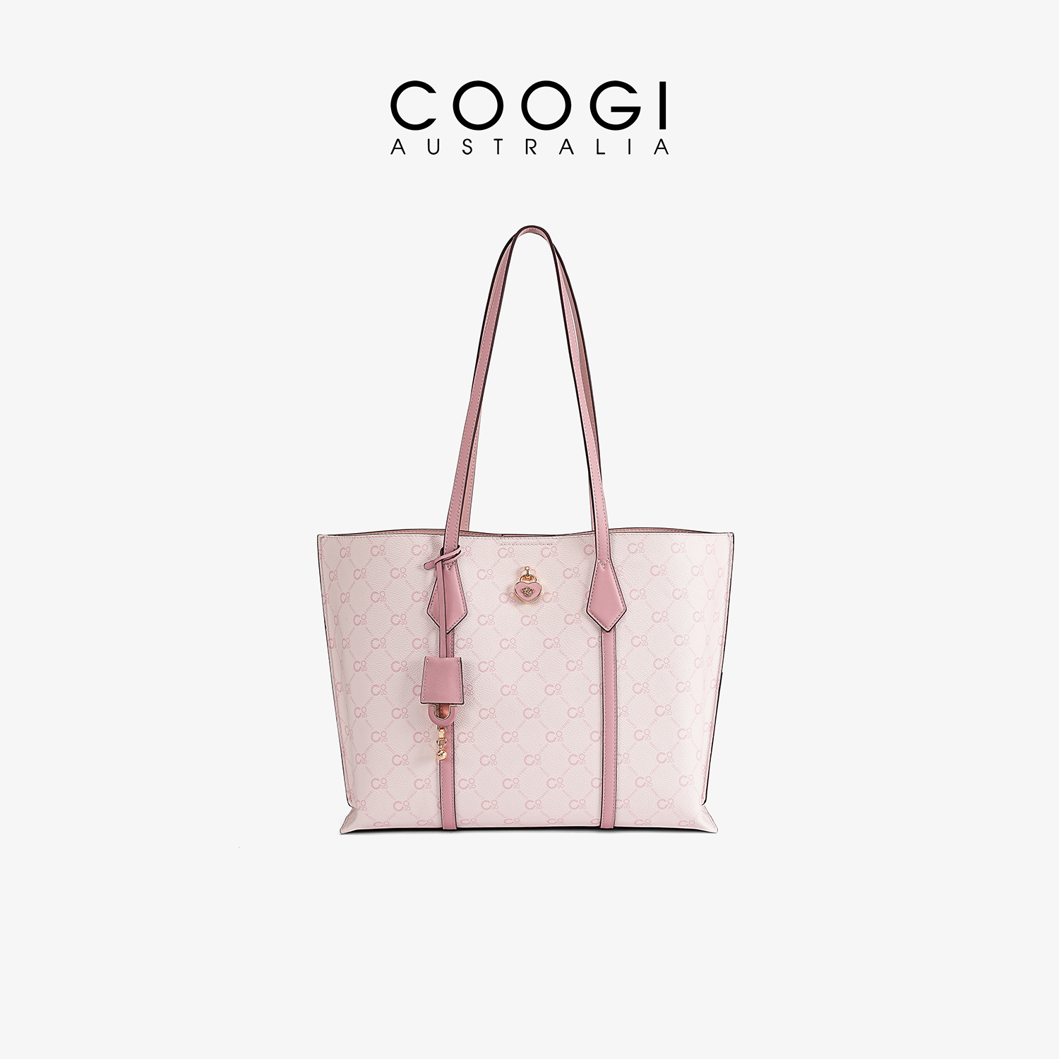 COOGI托特包2025新款头层牛皮大容量轻奢通勤手提包单肩斜挎包女 - 图0